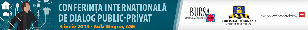 Conferinta internationala de dialog public privat 2019
