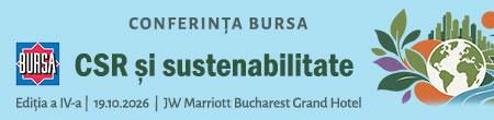 Conferinţa BURSA „CSR şi sustenabilitate”