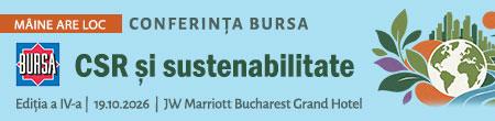 Conferinţa BURSA „CSR şi sustenabilitate”
