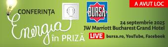 Conferinţa BURSA “Energia în priză”