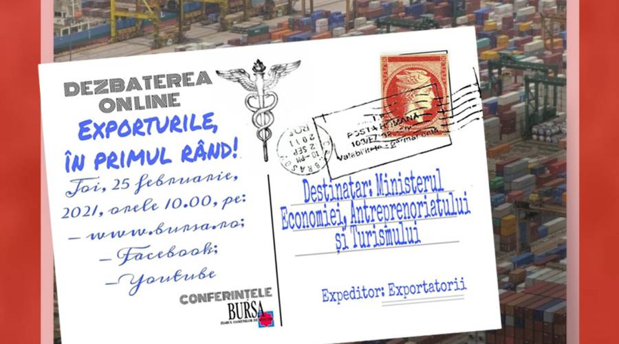 Exporturile in primul rand 2021