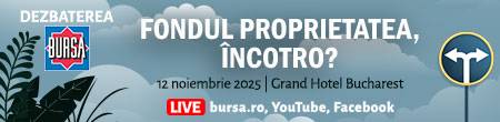 Dezbaterea BURSA “Fondul Proprietatea, încotro?”