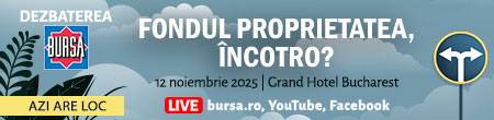 Dezbaterea BURSA “Fondul Proprietatea, încotro?”