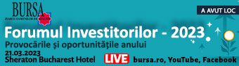FORUMUL INVESTITORILOR 2023