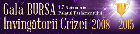 Gala BURSA Învingătorii Crizei 2008-2015
