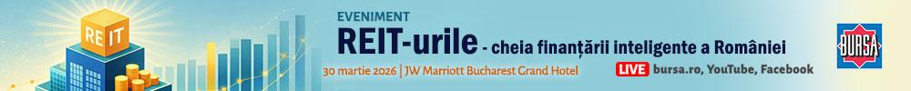 Evenimentul BURSA “REIT-urile – cheia finanţării inteligente a României”