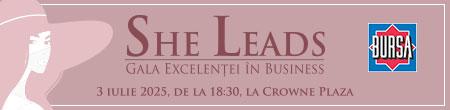 SHE LEADS - Gala Excelenţei în Business