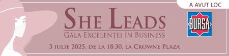 SHE LEADS - Gala Excelenţei în Business