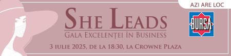 SHE LEADS - Gala Excelenţei în Business