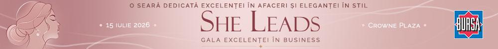 SHE LEADS - Gala Excelenţei în Business