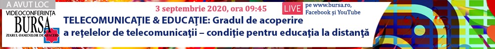 Videoconferinţa “TELECOMUNICAŢIE & EDUCAŢIE: Gradul de acoperire a reţelelor de telecomunicaţii – condiţie pentru educaţia la distanţă”