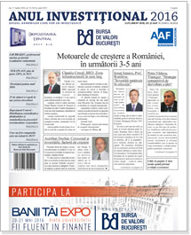 ANUL INVESTIŢIONAL 2016