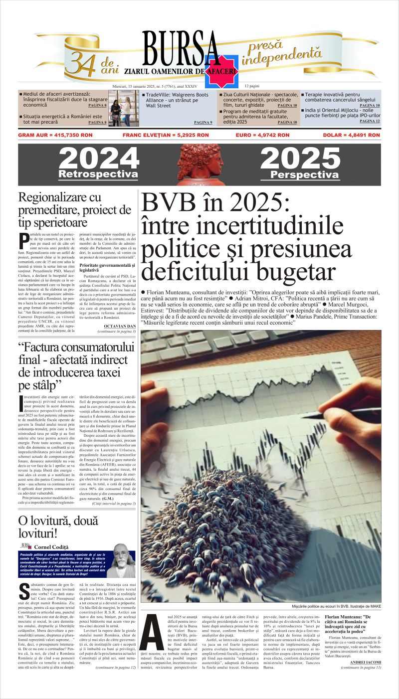 Ediţia din 01.05.2025