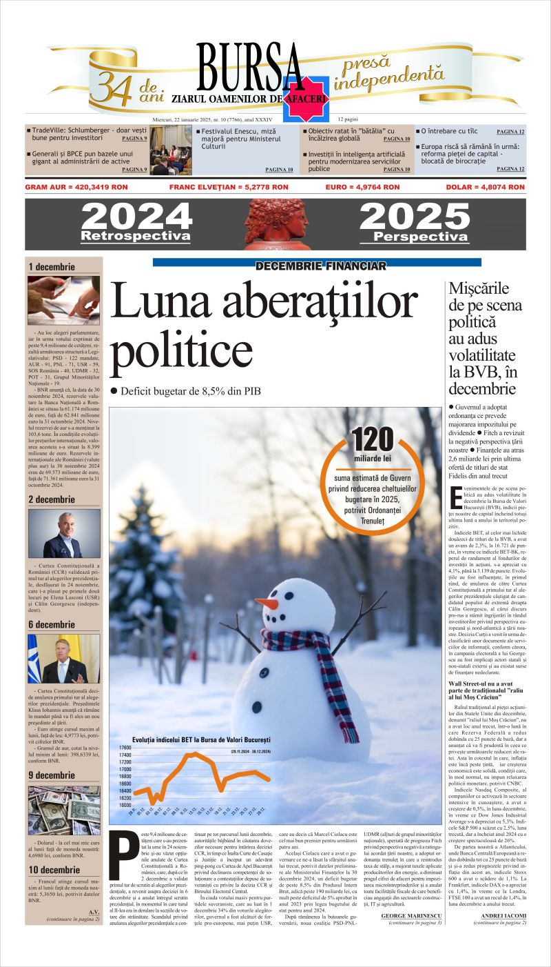 Ediţia din 30.04.2025