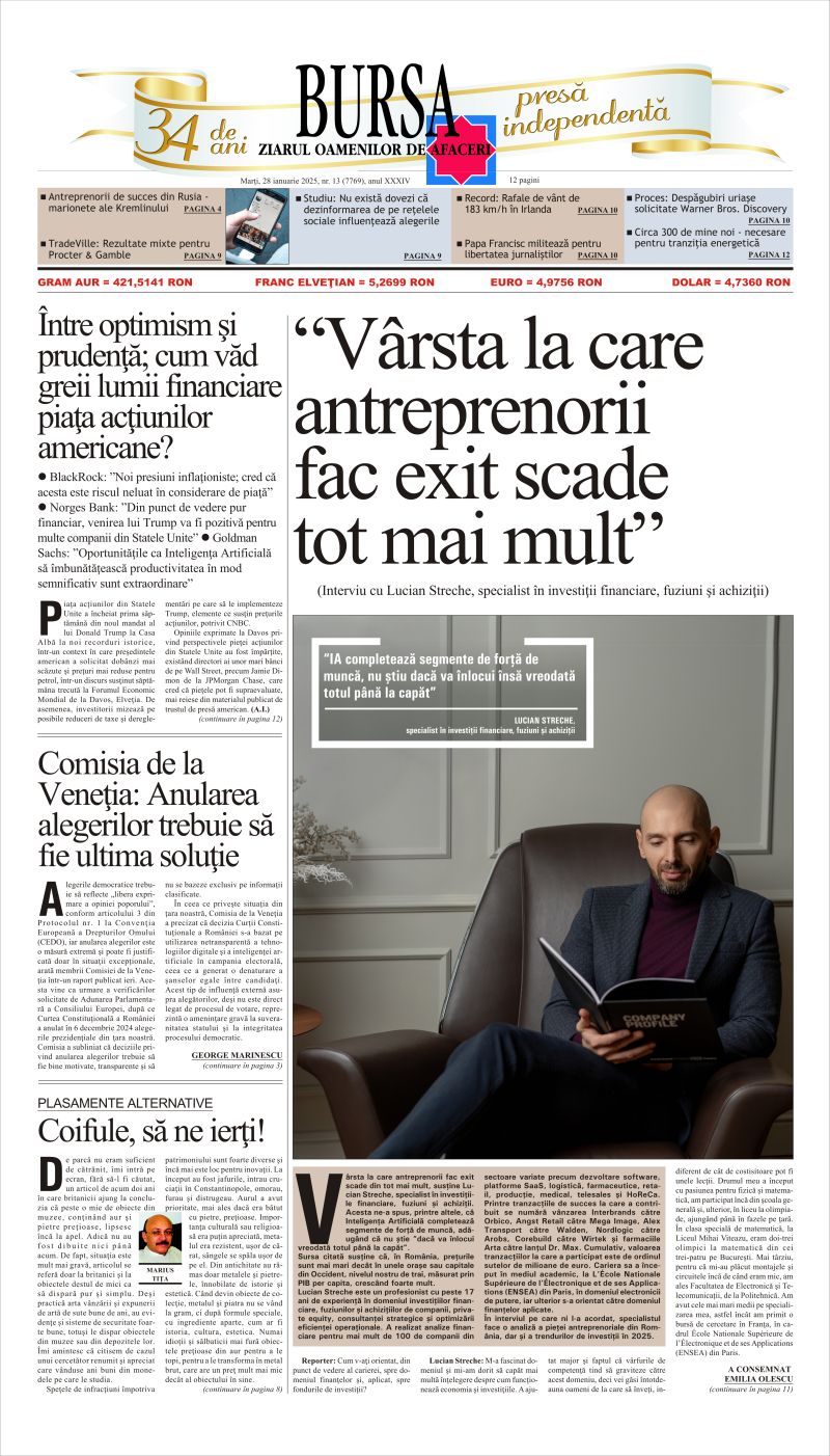 Ediţia din 30.04.2025