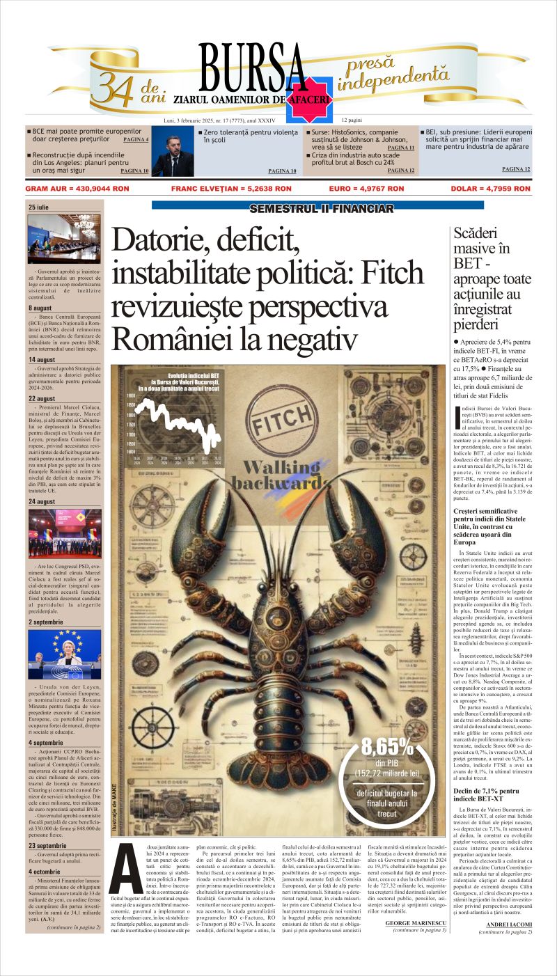 Ediţia din 01.05.2025