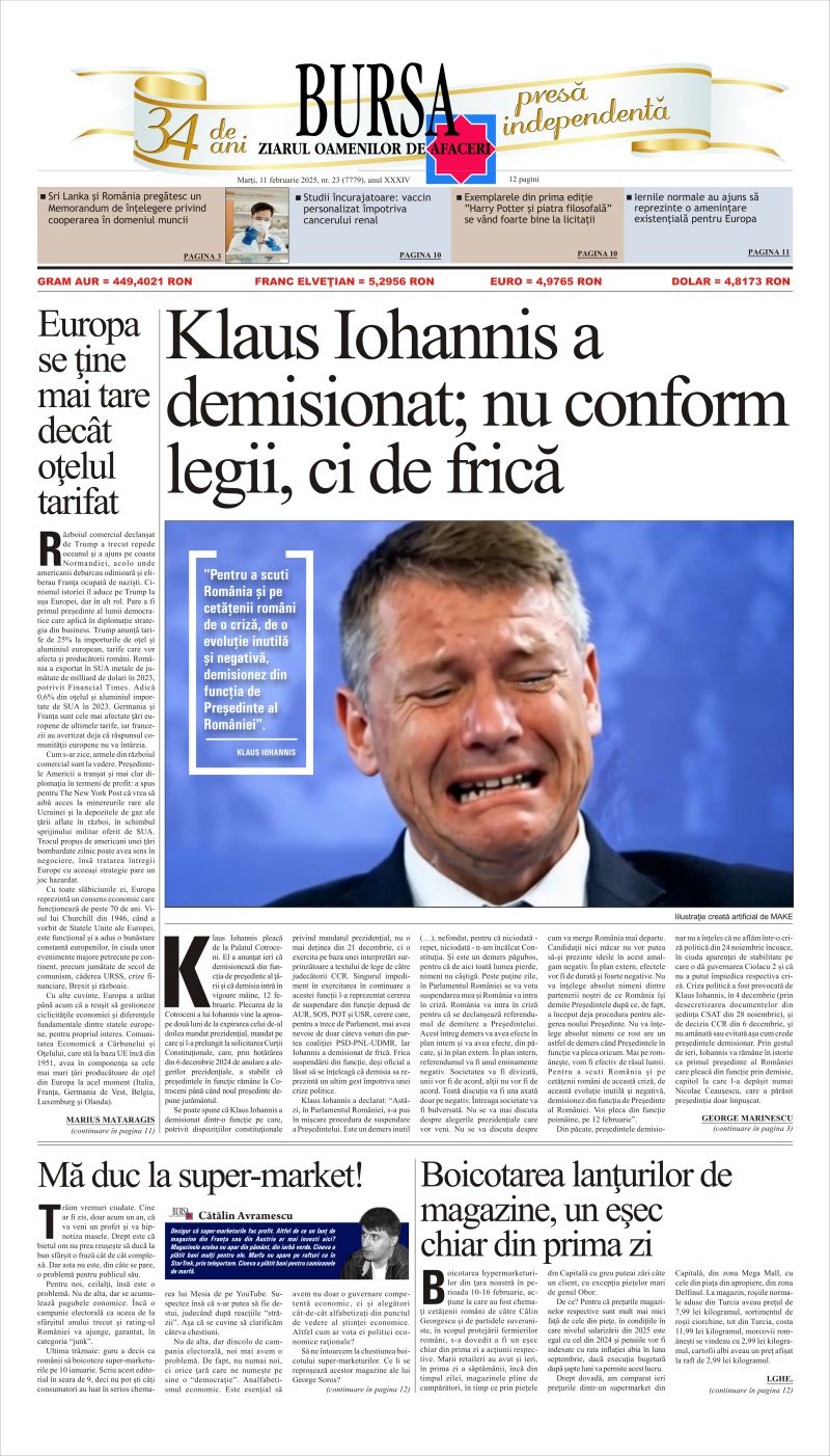 Ediţia din 01.05.2025