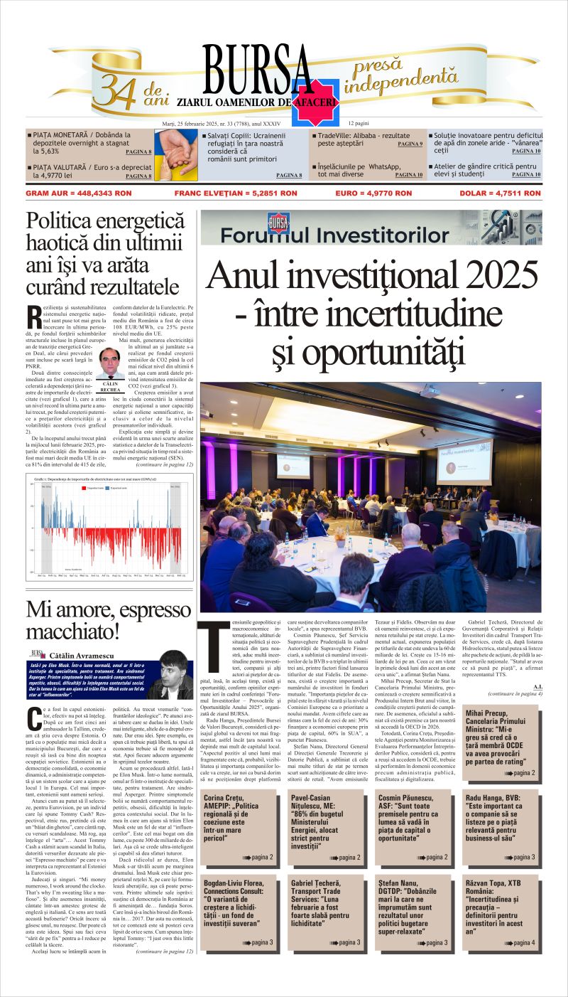 Ediţia din 01.05.2025