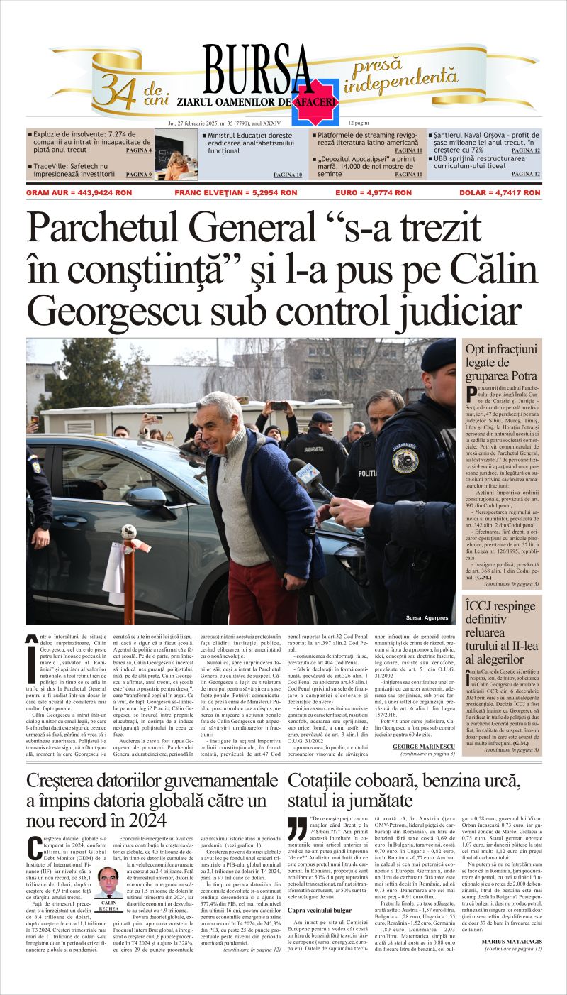 Ediţia din 30.04.2025