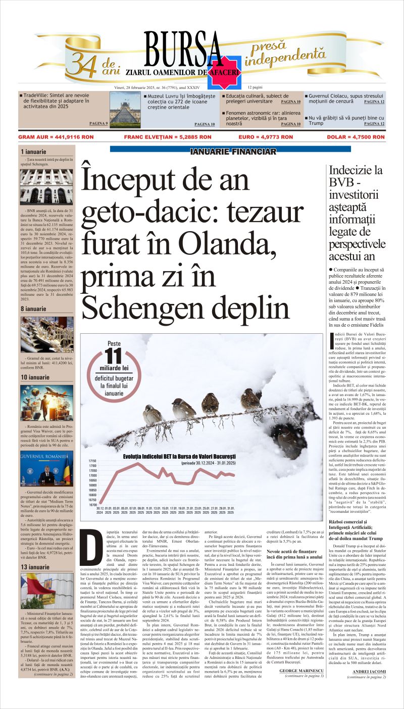 Ediţia din 30.04.2025