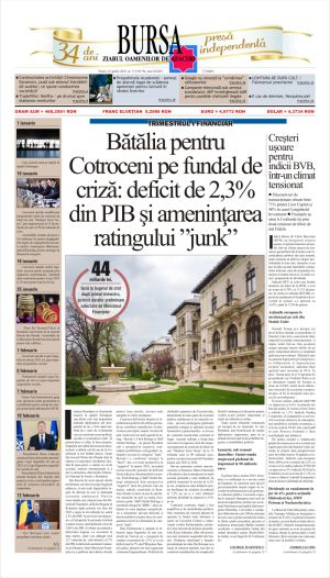 Prima pagină 25.04.2025