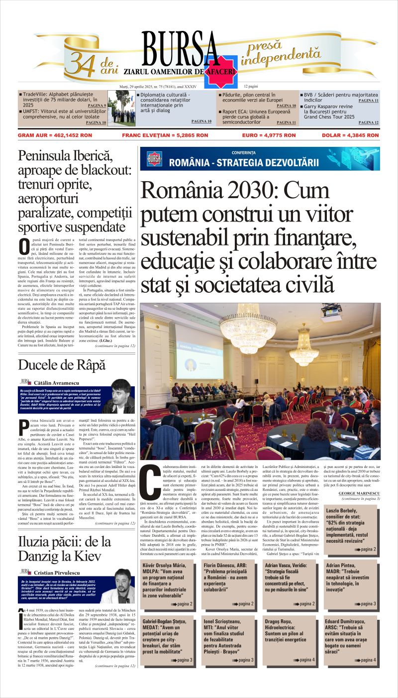 Ediţia din 30.04.2025