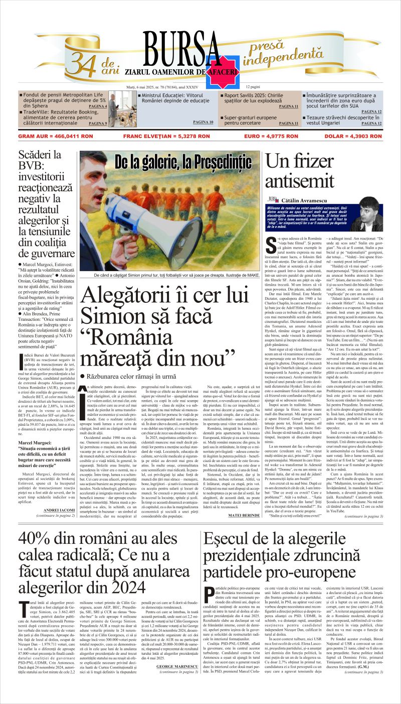 Ediţia din 06.05.2025