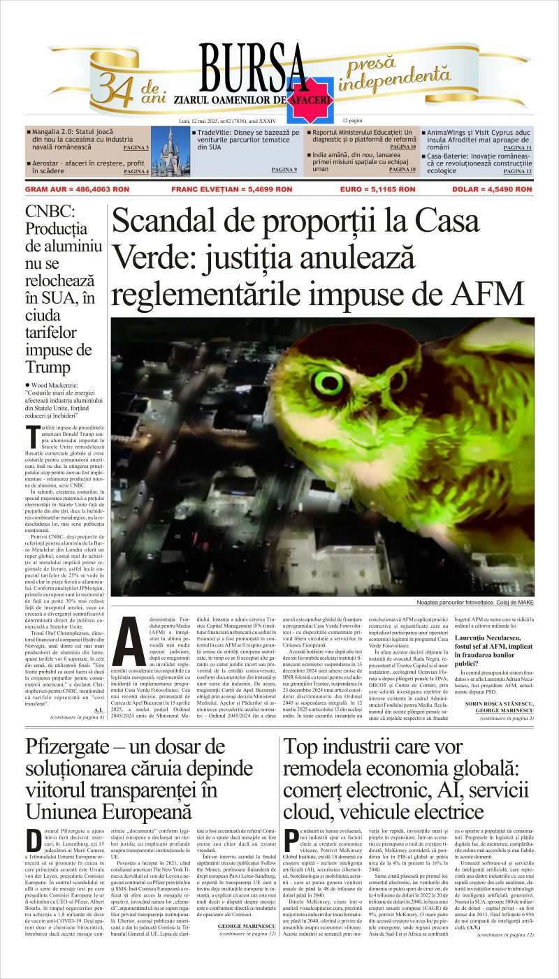 Ediţia din 12.05.2025