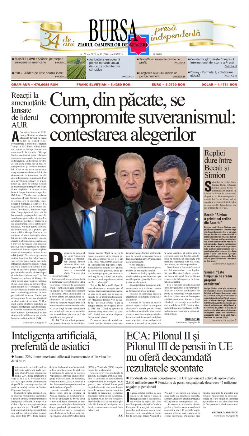 Ediţia din 2025-05-22
