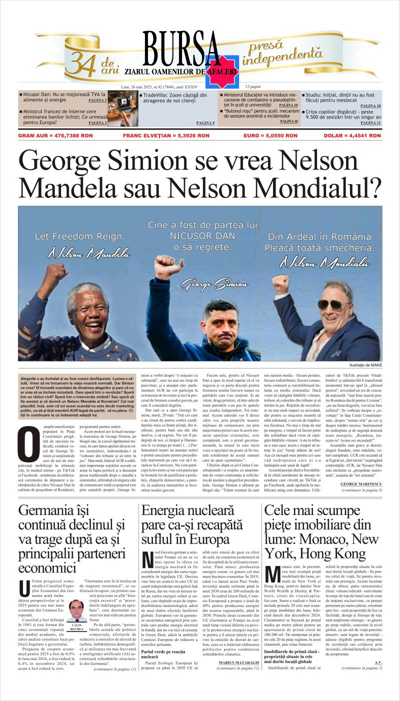 Ediţia din 26.05.2025