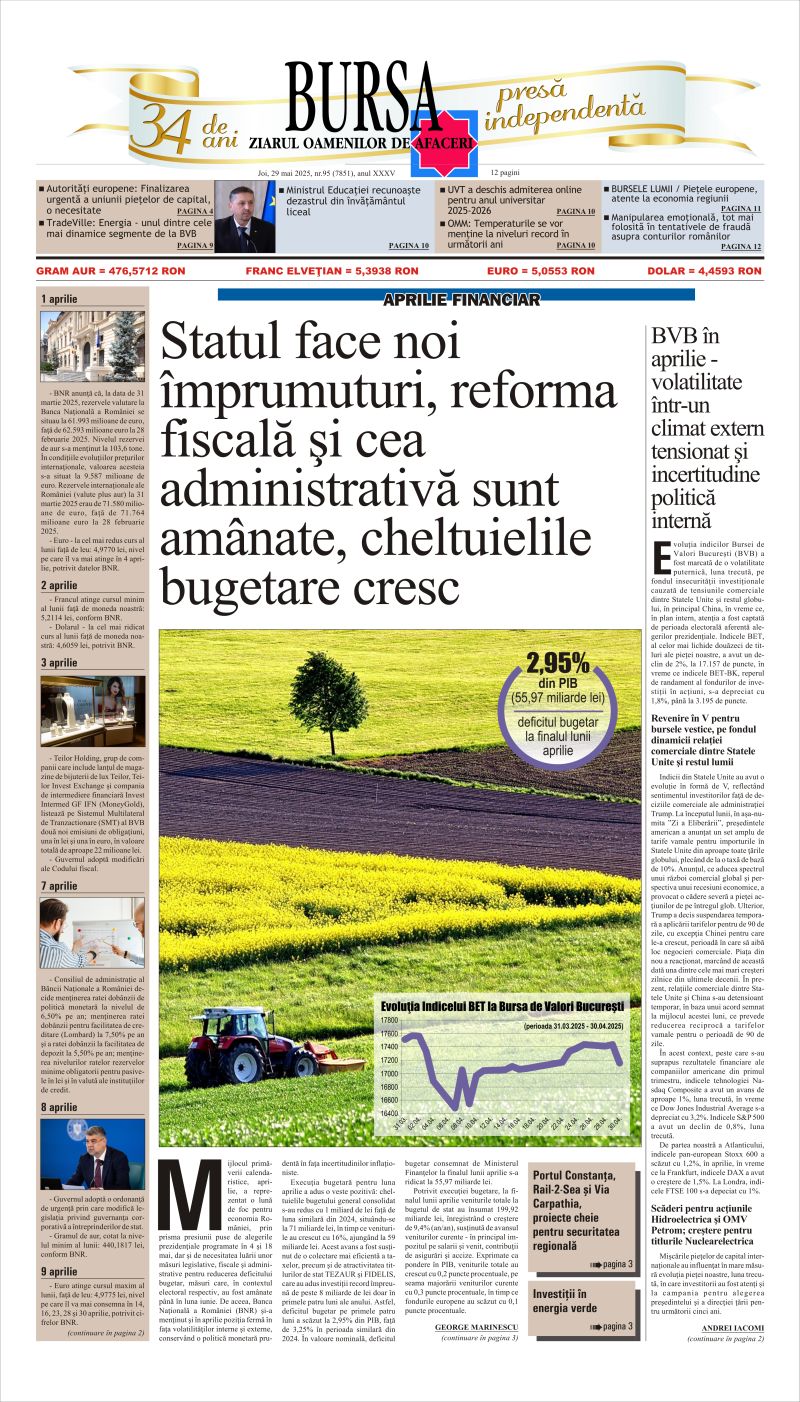 Ediţia din 30.05.2025