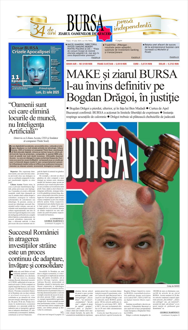 Ediţia din 18.07.2025