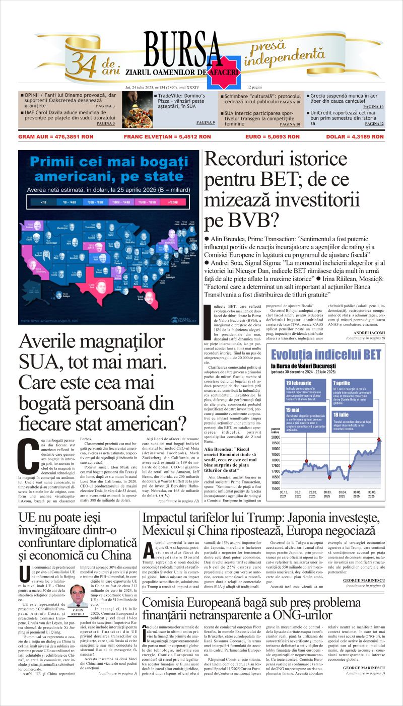 Ediţia din 24.07.2025