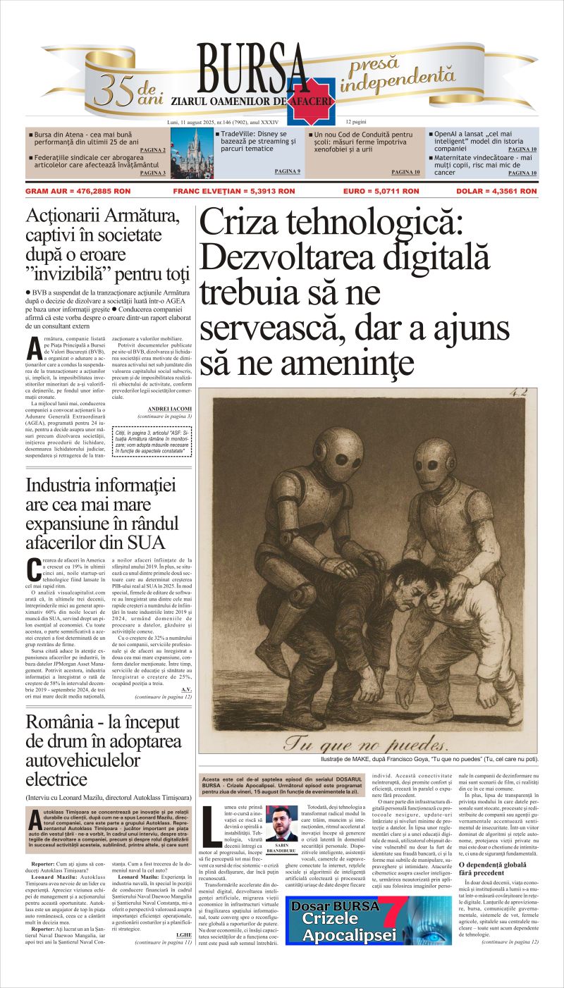 Ediţia din 11.08.2025