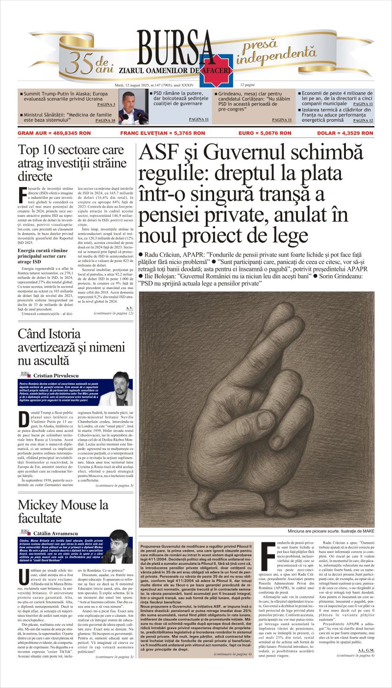 Ediţia din 12.08.2025