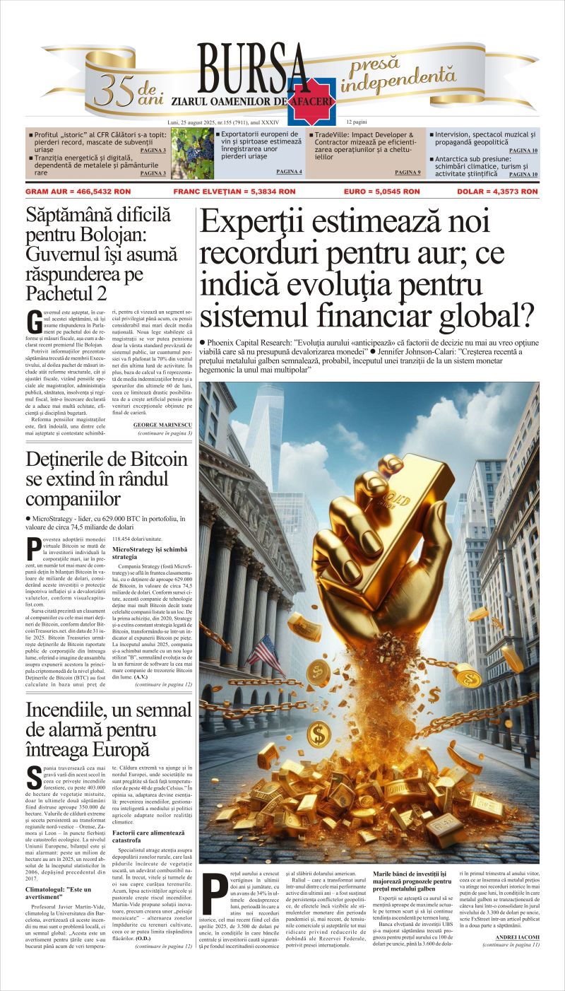 Ediţia din 25.08.2025