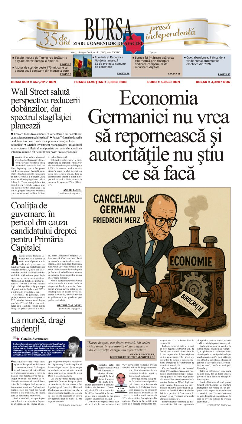 Ediţia din 26.08.2025