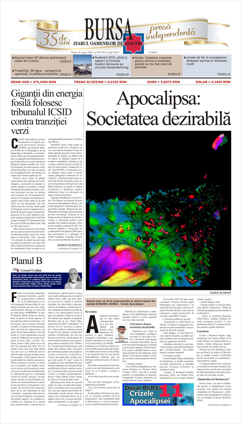 Ediţia din 29.08.2025