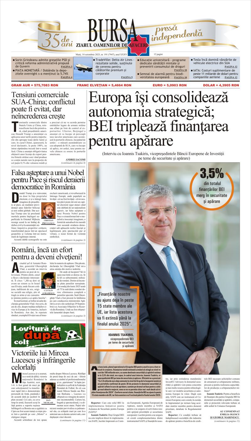 Ediţia din 14.10.2025