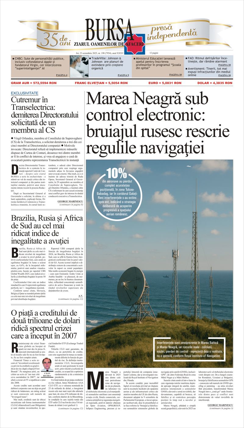 Ediţia din 23.10.2025