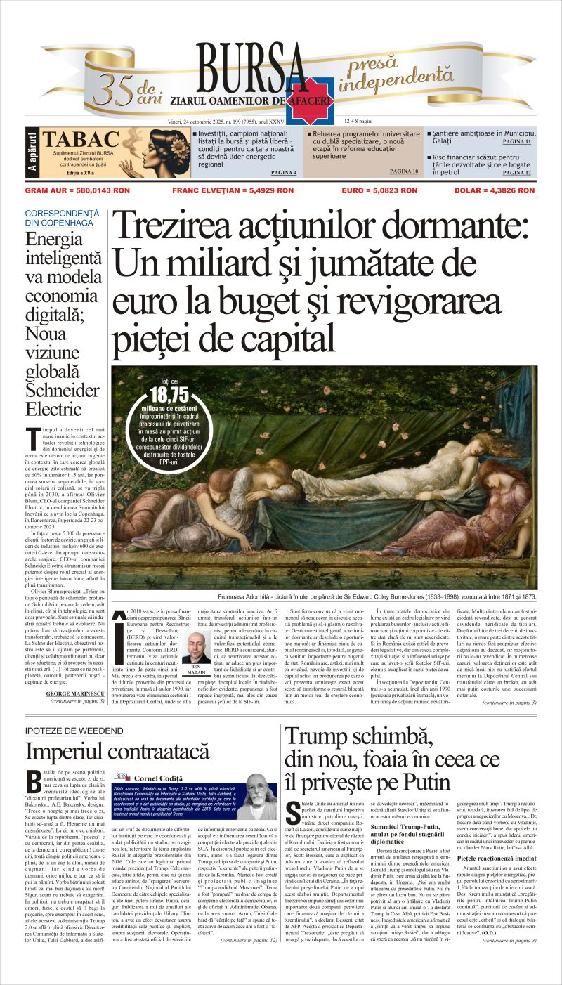 Ediţia din 24.10.2025