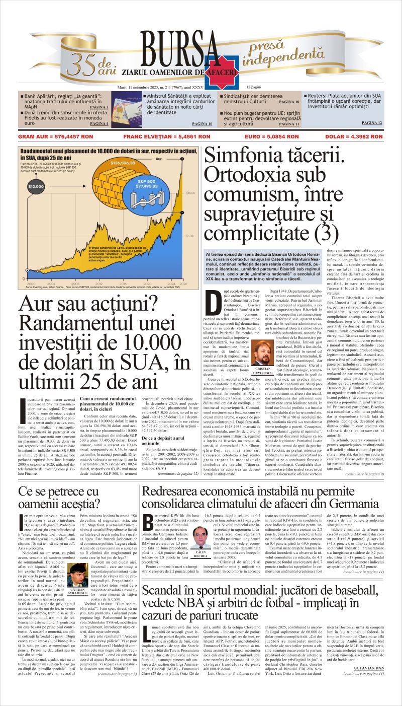 Ediţia din 11.11.2025