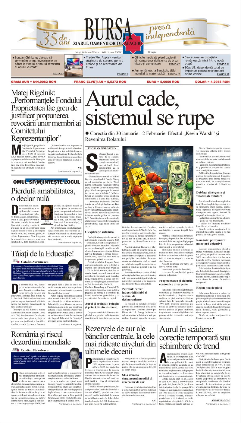Ediţia din 03.02.2026