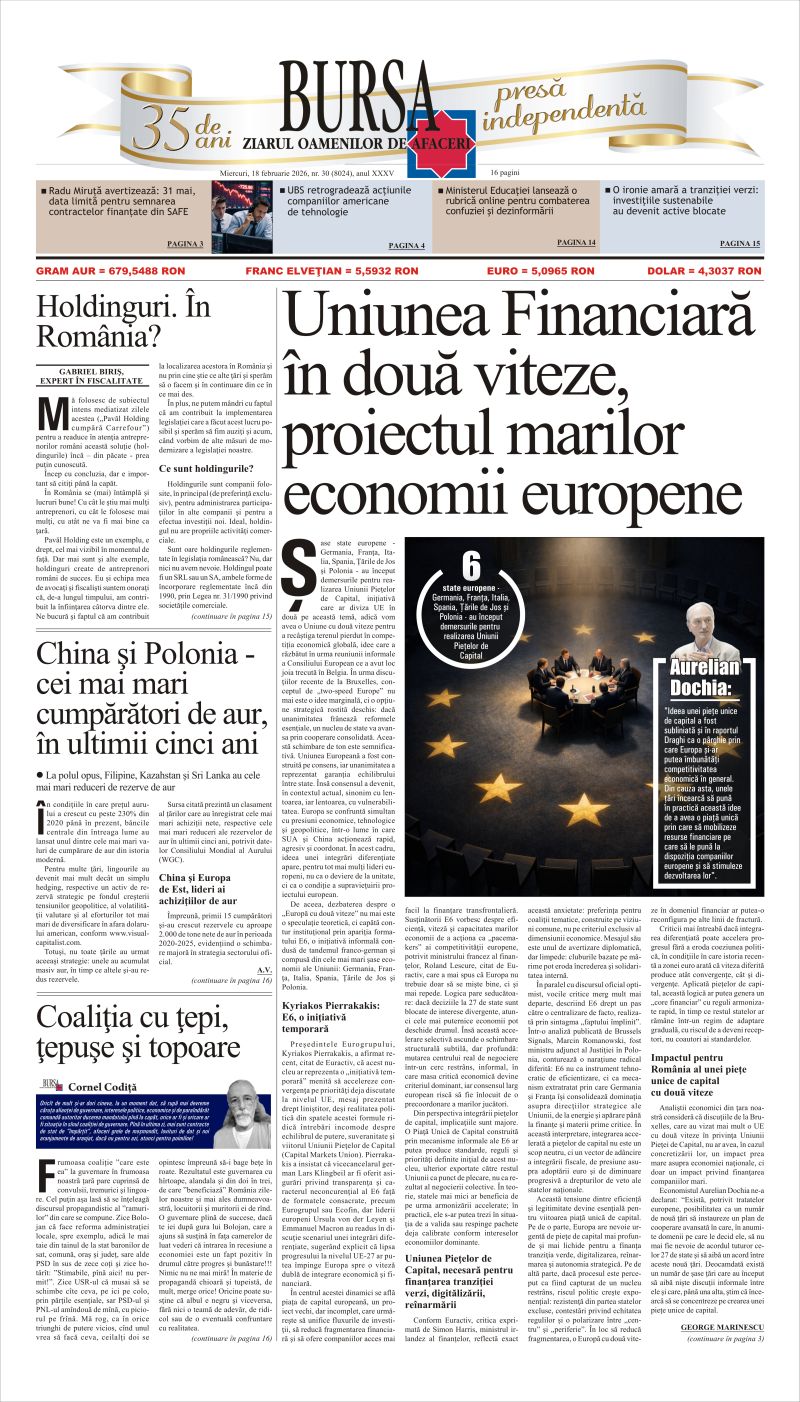 Ediţia din 18.02.2026
