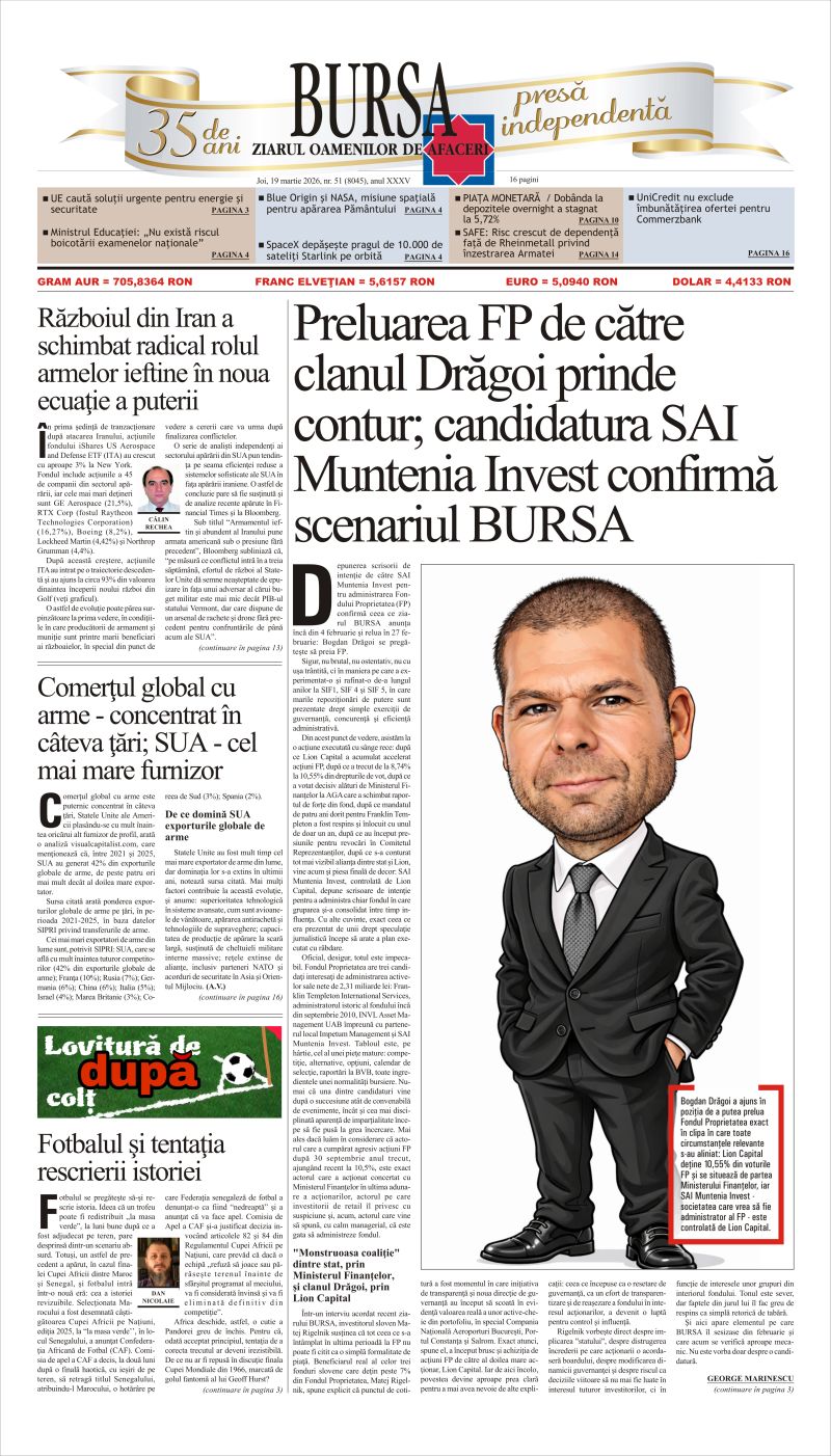 Ediţia din 24.07.2026