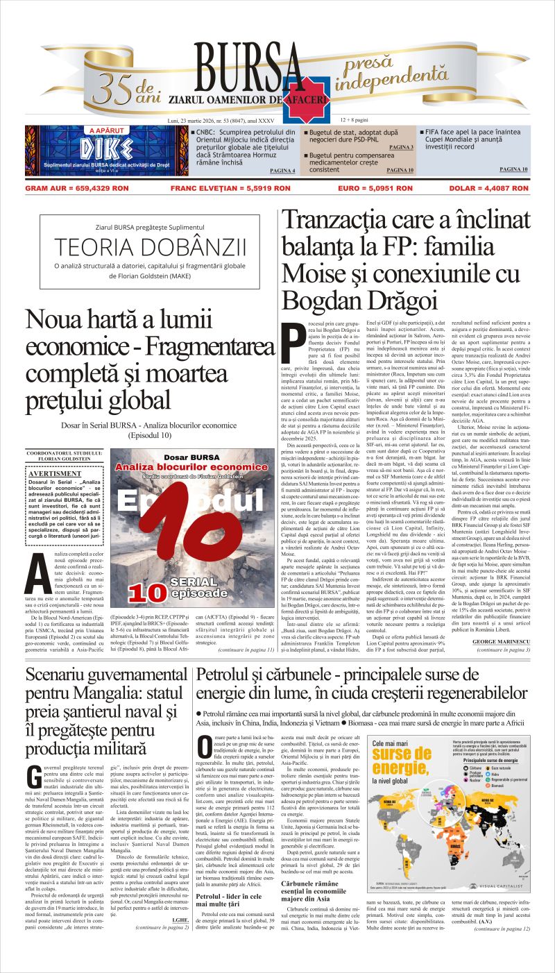 Ediţia din 23.03.2026