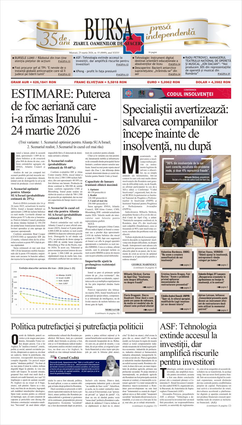 Ediţia din 25.03.2026