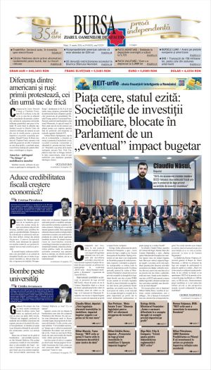 Prima pagină 31.03.2026