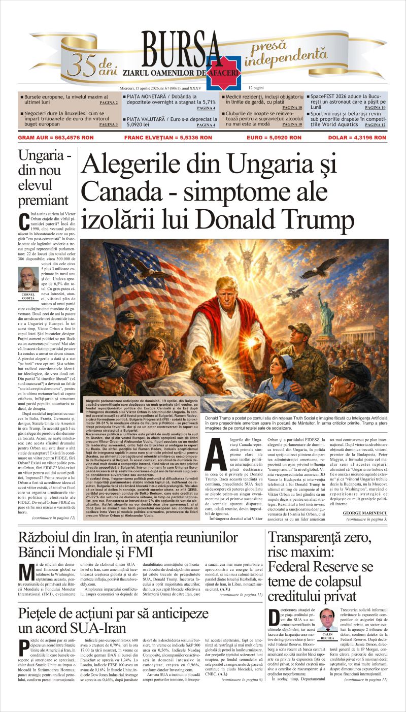 Ediţia din 15.04.2026