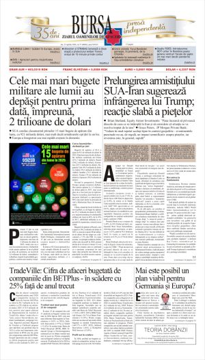 Prima pagină 23.04.2026